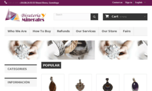 Bisuteriayminerales.com thumbnail