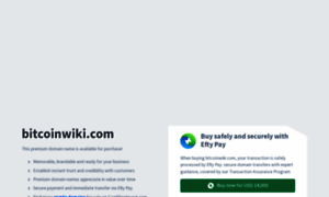 Bitcoinwiki.com thumbnail