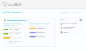 Biupbox.uservoice.com thumbnail