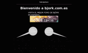 Bjork.com.es thumbnail