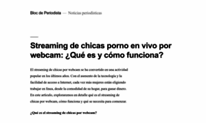 Blocdeperiodista.com thumbnail