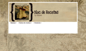 Blocderecetas.blogspot.de thumbnail