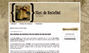 Blocderecetas.blogspot.de thumbnail