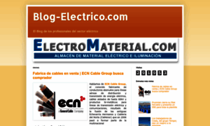 Blog-electrico.com thumbnail