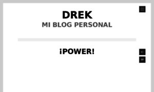 Blog.drek.es thumbnail