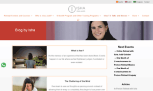 Blog.isha.com thumbnail
