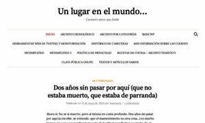 Blog.unlugarenelmundo.es thumbnail
