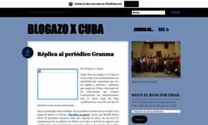 Blogazoxcuba.wordpress.com thumbnail