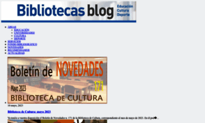 Blogbibliotecas.mecd.gob.es thumbnail