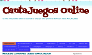 Blogcantajuegos.blogspot.com.ar thumbnail