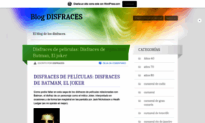 Blogdisfraces.wordpress.com thumbnail