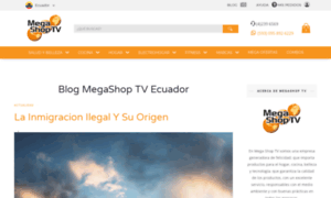 Blogecuador.megashoptv.tv thumbnail
