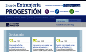 Blogextranjeriaprogestion.org thumbnail