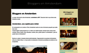 Bloggersinamsterdam.com thumbnail