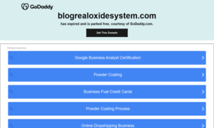 Blogrealoxidesystem.com thumbnail