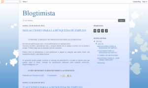 Blogtimista.blogspot.com.es thumbnail