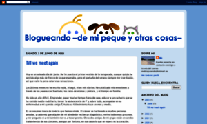 Blogueandodemipequeyotrascosas.blogspot.com.es thumbnail