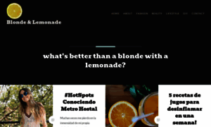 Blondeandlemonade.wordpress.com thumbnail