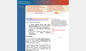 Blood-pressure-hypertension.com thumbnail
