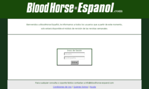 Bloodhorse-espanol.com thumbnail