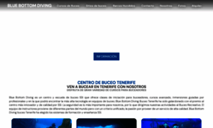 Bluebottomdiving.es thumbnail