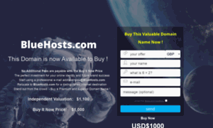 Bluehosts.com thumbnail