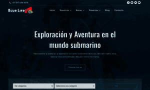Bluelifedive.com thumbnail