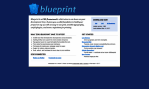 Blueprintcss.org thumbnail