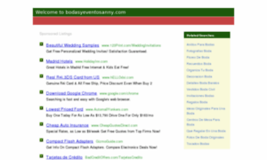 Bodasyeventosanny.com thumbnail
