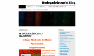 Bodegadeletras.wordpress.com thumbnail