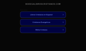 Bodegalibroscristianos.com thumbnail