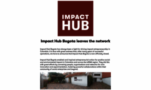 Bogota.impacthub.net thumbnail