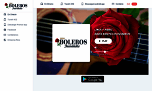 Boleros.fmlima.com thumbnail