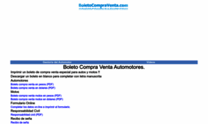 Boletocompraventa.com thumbnail