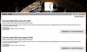 Boletos.museobancodemexico.mx thumbnail