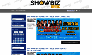 Boletos.showbizticket.com.mx thumbnail