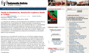 Bolivia.indymedia.org thumbnail