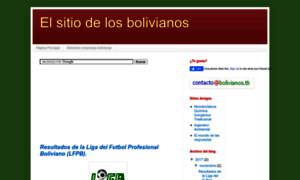 Bolivianos.tk thumbnail