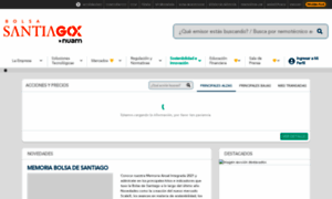Bolsadesantiago.com thumbnail