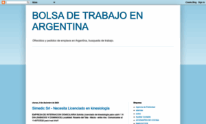 Bolsadetrabajoenargentina.blogspot.com.ar thumbnail