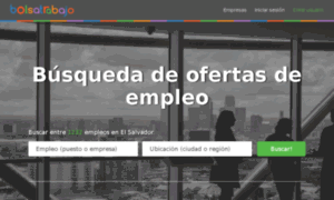 Bolsatrabajo.sv thumbnail