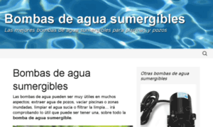 Bombasdeaguasumergibles.com thumbnail