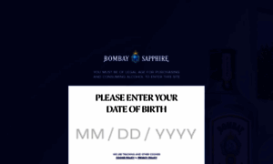 Bombaysapphire.com thumbnail