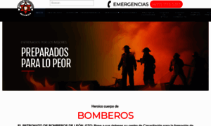 Bomberosdeleon.org thumbnail