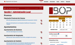 Bop.dip-caceres.es thumbnail