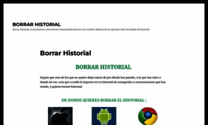 Borrarhistorial.es thumbnail