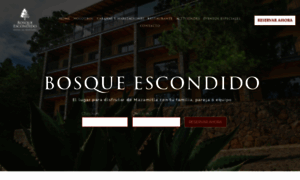 Bosqueescondido.com.mx thumbnail