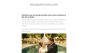Bouquetnuvis.com thumbnail