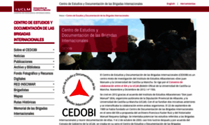 Brigadasinternacionales.uclm.es thumbnail