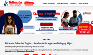 Britanniaschoolofenglish.es thumbnail